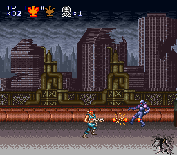 Contra Spirits (Japan) In game screenshot